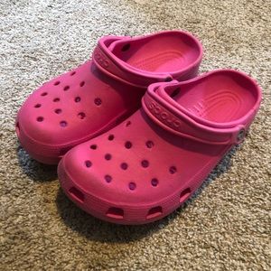 Pink Crocs !!